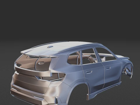 2022 iX1 Body STL 3D Print Model
