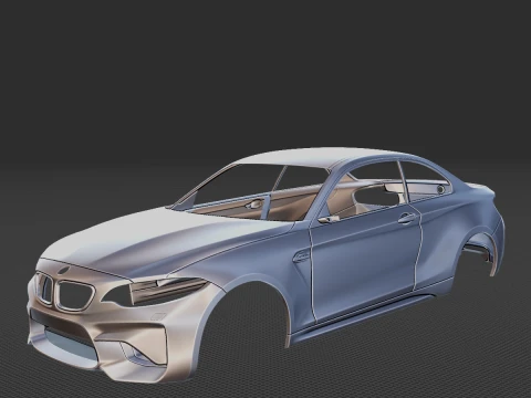 M2 Body STL 3D Print Model