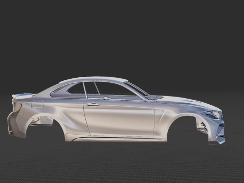 2020 M2 CS Body STL 3D Print Model