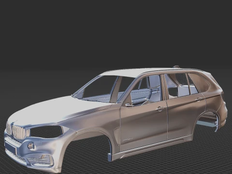 X5 바디 STL 3D 프린트 모델