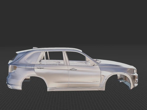 X5 Body STL 3D Print Model