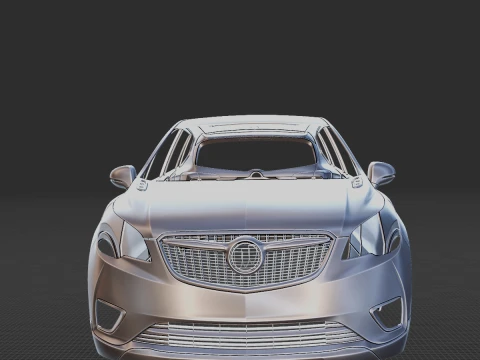 2019 Buick Envision Body STL 3D Print Model