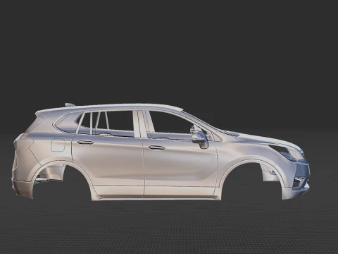 2019 Buick Envision Body STL 3D Print Model