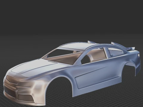 2013 Chevrolet SS NASCAR carroceria STL Modelo de Impressão 3D