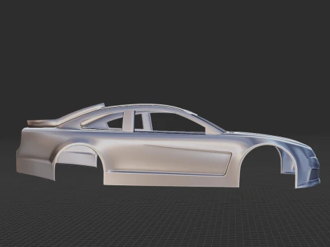 2013 Chevrolet SS NASCAR Body STL 3D Print Model