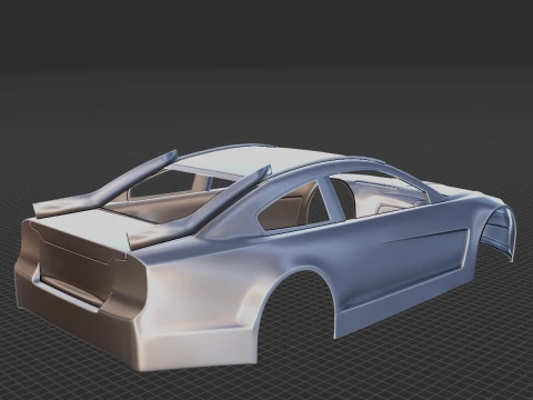 2013 Chevrolet SS NASCAR Body STL 3D Print Model