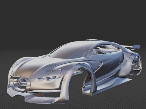 2011 DS Survolt cuerpo STL Modelo de impresión 3D