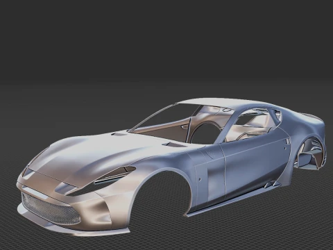2020 Ferrari Omologata Body STL 3D Print Model