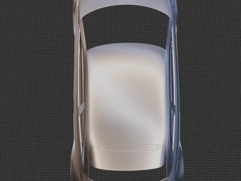 2021 Fiat 500 31 Body STL 3D Print Model