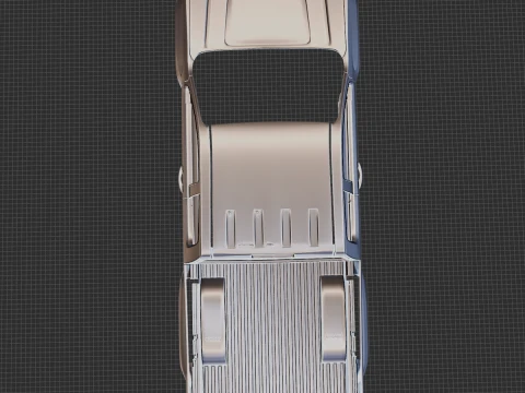 2021 GMC Canyon Short Body STL 3D Print Model