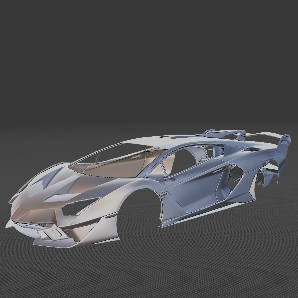 2019 SC18 Body STL 3D Print Model .c4d .max .obj .3ds .fbx .stl .blend 