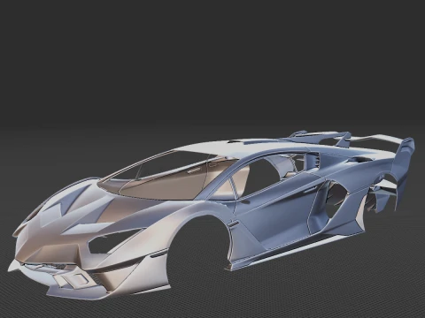 2019 SC18 Body STL 3D Принт Модель