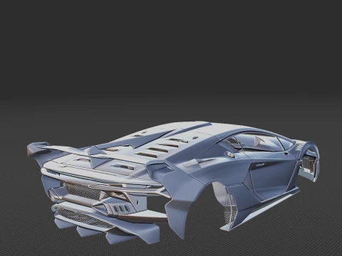 2019 SC18 Body STL 3D Print Model