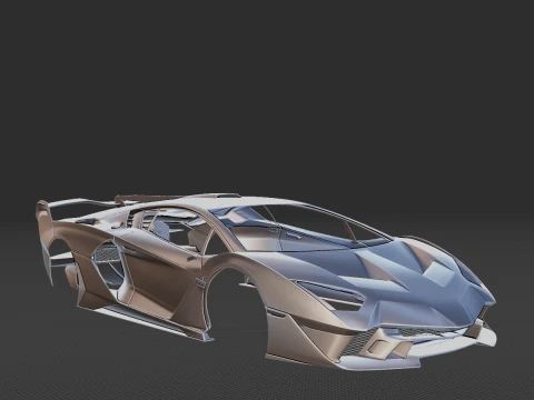 2019 SC18 Body STL 3D Print Model