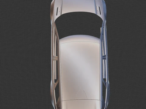 2020 Land Rover Evoque R-Dynamic Body STL 3D Print Model