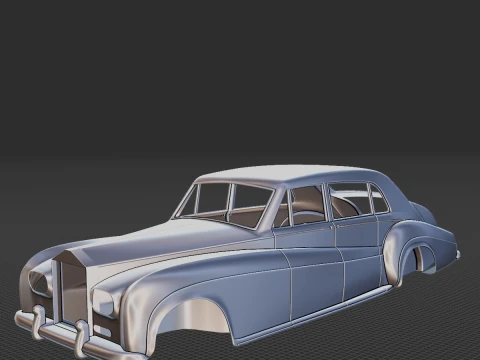 -Phantom V Body STL 3D Print Model