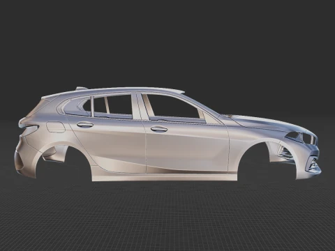 1 Series F40 2020 Body STL 3D Print Model