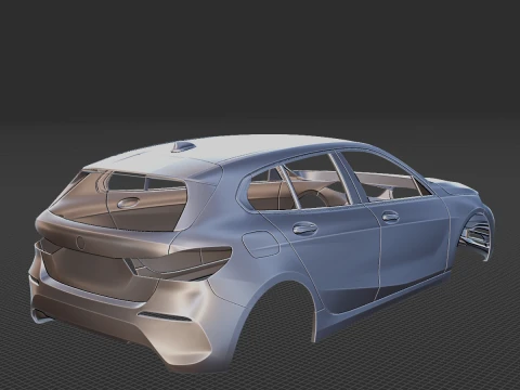 1 Series F40 2020 Body STL 3D Print Model