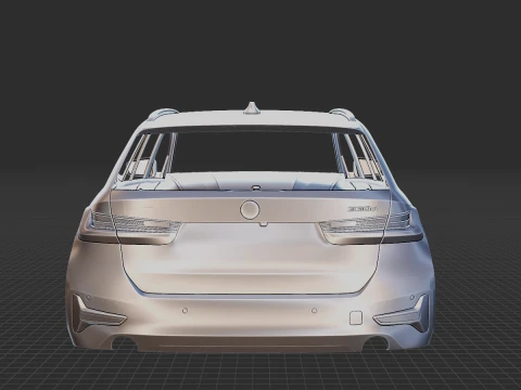 3 Series Touring G21 2020 Body STL 3D Print Model