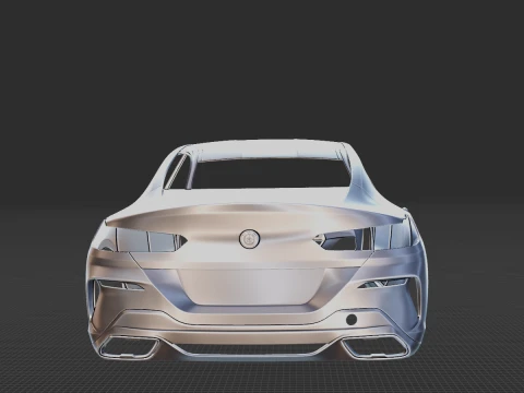 8 Series Gran Coupe 2020 Body STL 3D Print Model