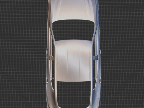 8 Series Gran Coupe 2020 Body STL 3D Print Model