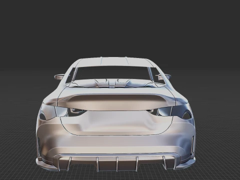 M4 CSL 2022 Body STL 3D Print Model