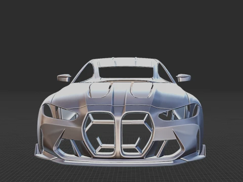 M4 CSL 2022 Body STL 3D Print Model