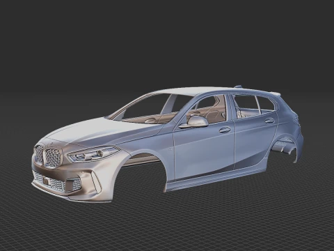 M135i F40 2020 Body STL Modelo de impresión 3D