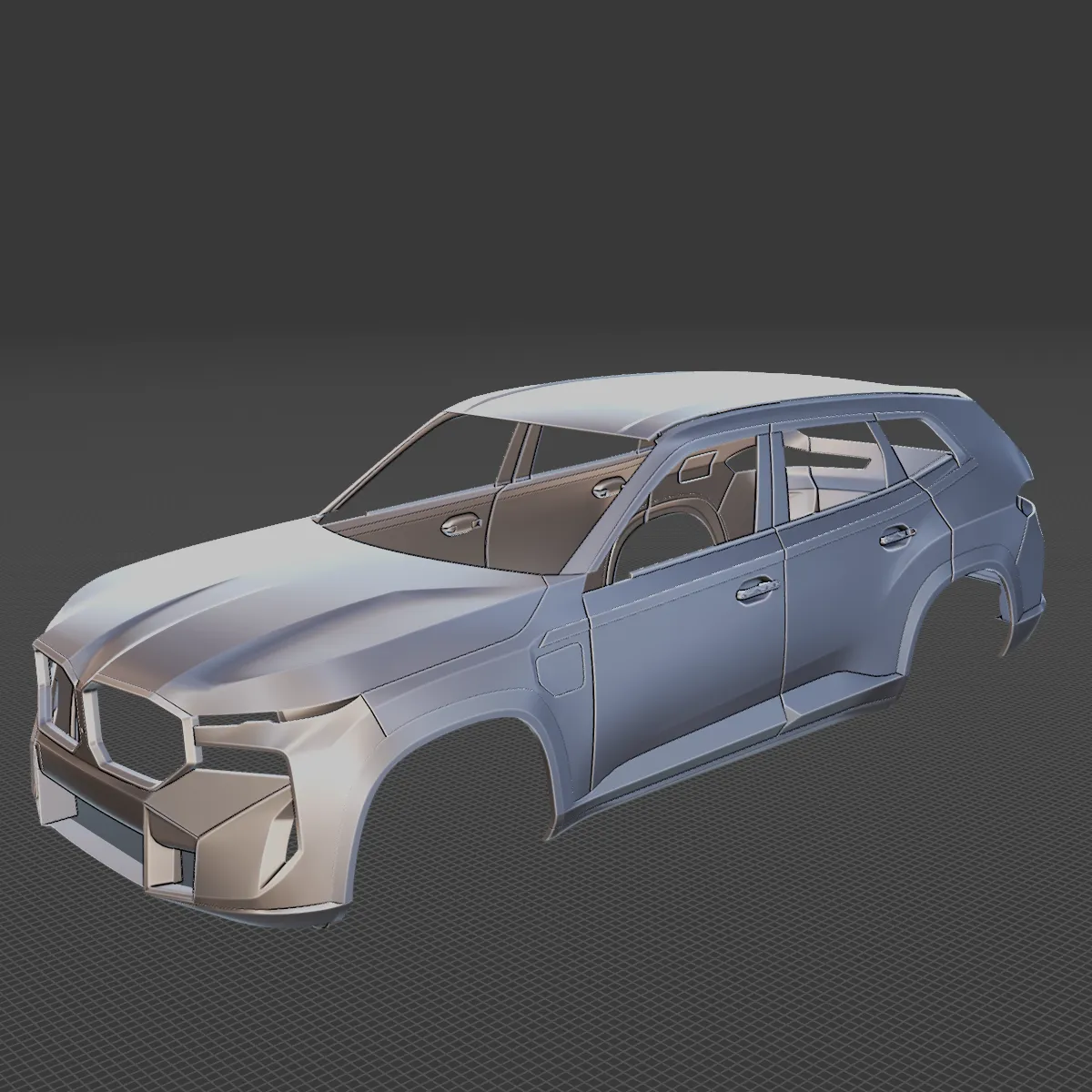 XM G09 2023 Body STL 3D Print Model .c4d .max .obj .3ds .fbx .stl .blend 