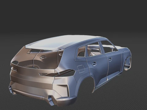 XM G09 2023 Body STL 3D Print Model