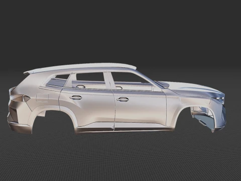 XM G09 2023 Body STL 3D Print Model