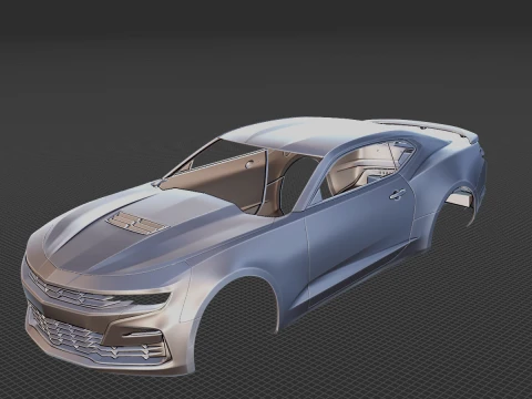 Chevrolet Camaro RS 2019 Bodystl 3D Model