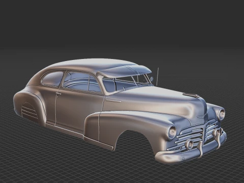 Chevrolet Fleetline Aerosedan 1948 Body STL 3D Model