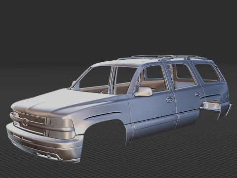 Chevrolet Tahoe LS Body STL 3D Model