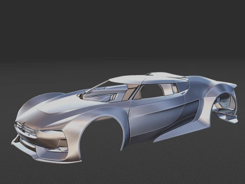 Citro&euml;n GT 2008 Carrocer&iacute;a STL Modelo 3D