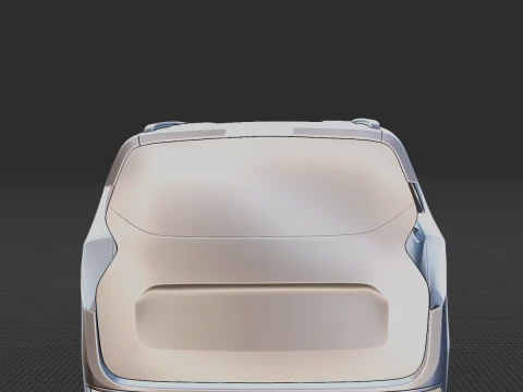 Dacia Lodgy 2012 Body STL 3D Model