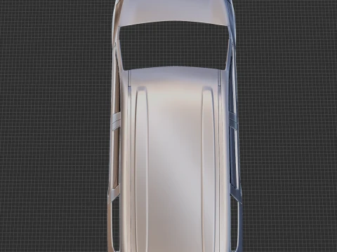 Dacia Lodgy 2012 Body STL 3D Model