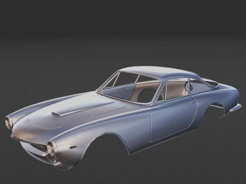 페라리 250 GT 바디 STL 3D 모델
