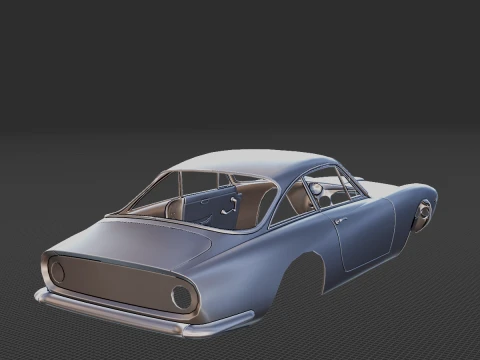 Ferrari 250 GT Body STL 3D Model