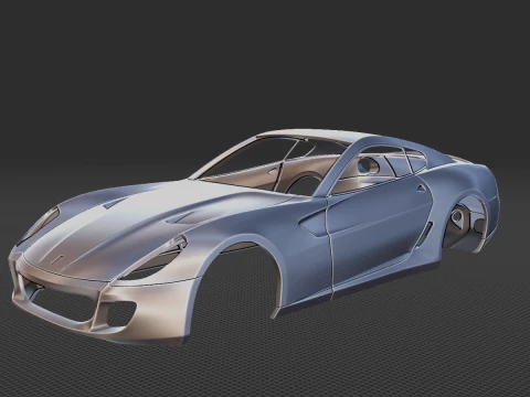 페라리 바디 STL 3D 모델