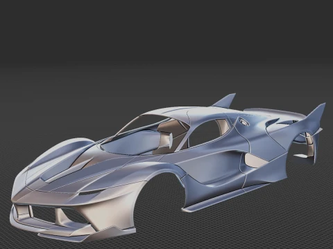 Ferrari FXX K 2015 Body STL 3D 모델