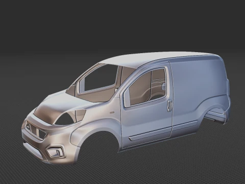 Fiat Fiorino 225 2023 Body STL Modelo 3D