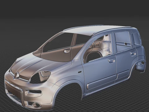 Fiat Panda CityLife 2021 Body STL Modelo 3D