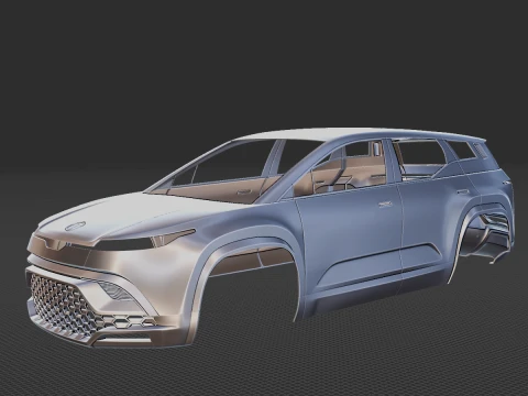 Fisker Ocean 2020 Body STL Modelo 3D