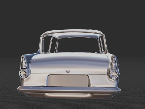 Anglia 105E 1967 Body STL 3D Model
