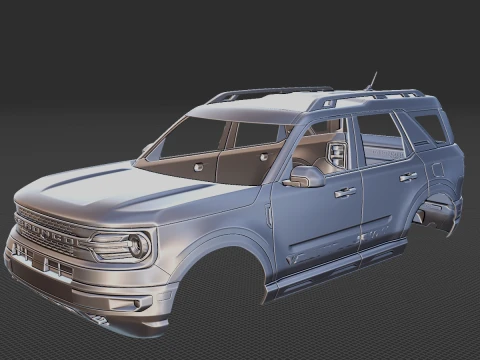 Bronco Sport First Edition 2021 Body STL 3D 模型