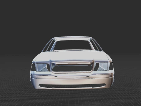 Crown Victoria 19982011 Body STL 3D Model