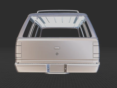 Explorer 1990 Body STL 3D Model
