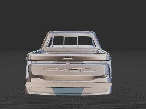 F-150 Lightning 2022 Body STL 3D Model