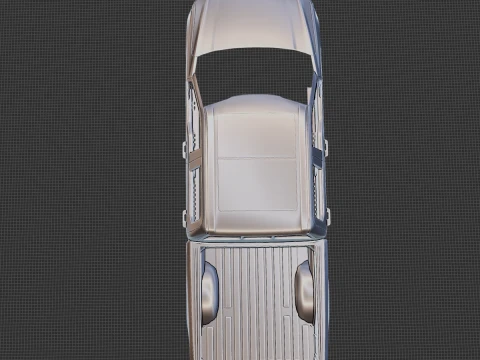 F-150 Lightning 2022 Body STL 3D Model